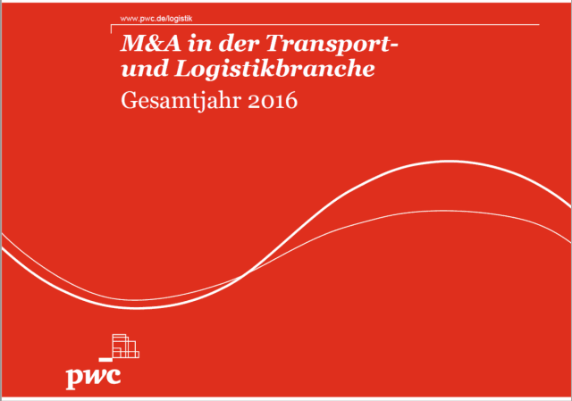 M&A in der Transport- und Logistikbranche, Gesamtjahr 2016