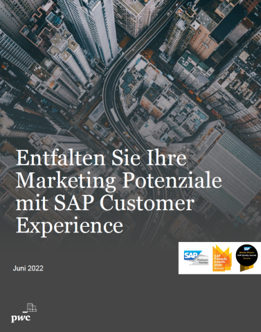 Unleash your marketing potentials with SAP Customer Experience (EN)
