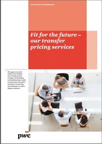 Fit for the future - our transfer pricing services