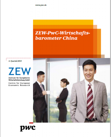 ZEW-PwC-Wirtschaftsbarometer China, 4. Quartal 2015