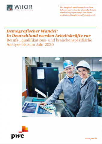 Demografischer Wandel: In Deutschland werden Arbeitskräfte rar - Berufs-, qualifikations- und branchenspezifische Analyse bis zum Jahr 2030