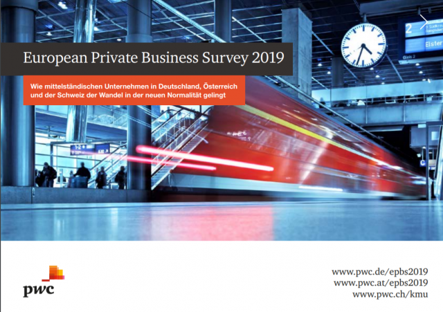 European Private Business Survey 2019 - Wie mittelständischen Unternehmen in Deutschland, Österreich und der Schweiz der Wandel in der neuen Normalität gelingt