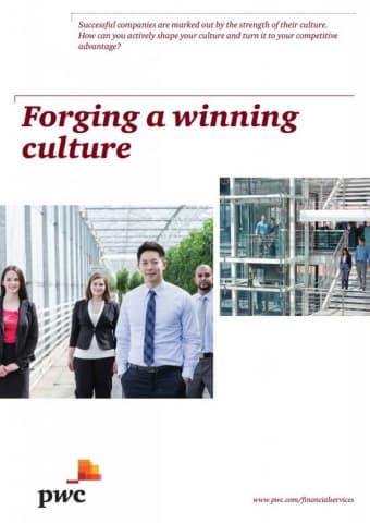 Forging a winning culture 