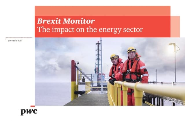 Brexit Monitor - The impact on the energy sector