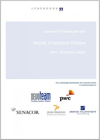 Lünendonk-Trendstudie 2014 - Mobile Enterprise Review - Mehr Strategie wagen