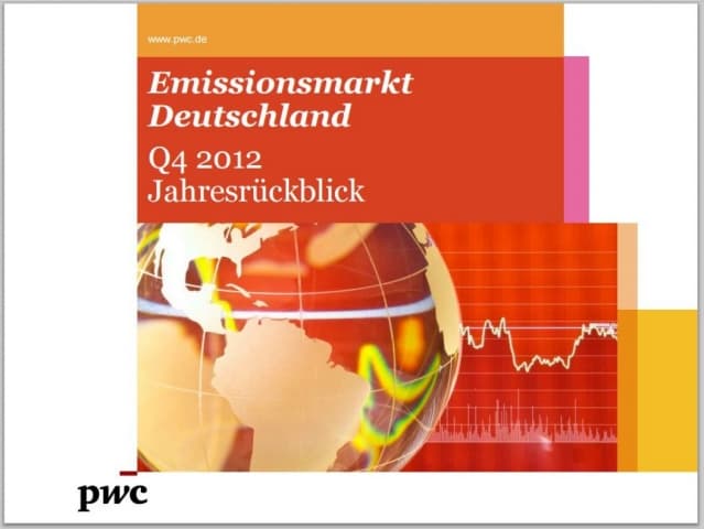 Emissionsmarkt Deutschland - Q4 2012 Jahresrückblick