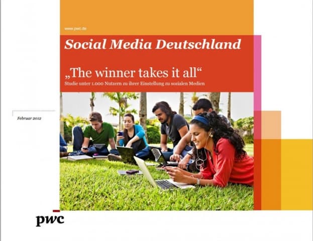 Social Media Deutschland 2012 - "The winner takes it all" - Studie unter 1.000 Nutzern zu ihrer Einstellung zu sozialen Medien