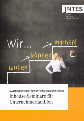 Inhouse-Seminare für Unternehmerfamilien                                                  INTES-Akademie