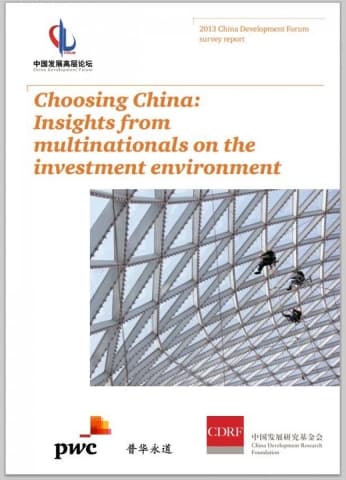 Choosing China: Insights from multinationals on the investment environment
