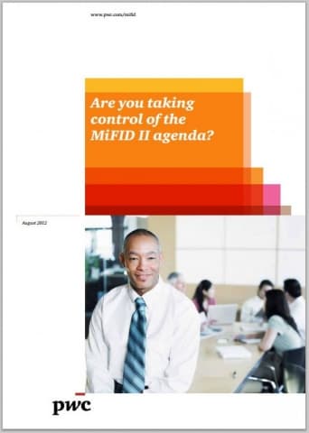 Are you taking control of the MiFID II agenda?