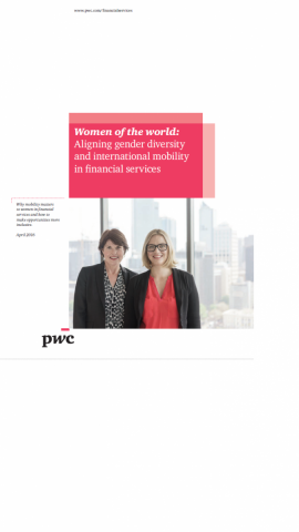 Women of the world: Aligning gender diversity and international mobility in financial services