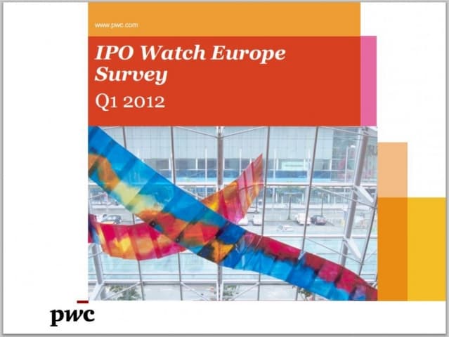 IPO Watch Europe Survey - Q1 2012