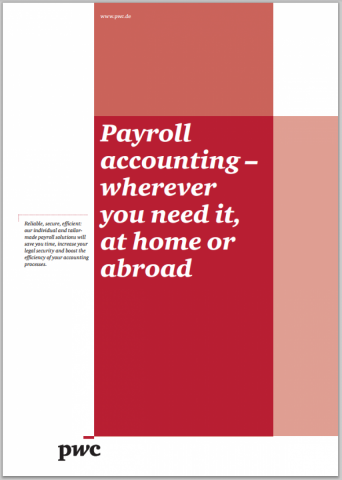 Payroll accounting - wherever you need it, at home or abroad