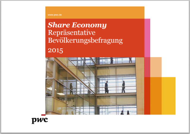 Share Economy - Repräsentative Bevölkerungsbefragung 2015