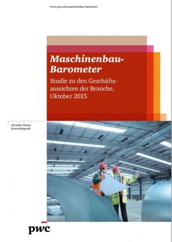 Maschinenbau-Barometer - Studie zu den Geschäftsaussichten der Branche, Oktober 2015