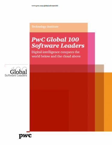 PwC Global 100 Software Leaders - Digital intelligence conquers the world below and the cloud above 