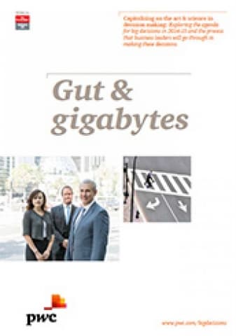 Gut & gigabytes. Capitalising on the art & science in decision making