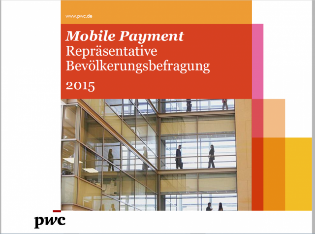 Mobile Payment, Repräsentative Bevölkerungsbefragung 2015