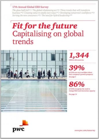 Fit for the future - Capitalising on global Trends, 17th Annual Global CEO Survey  - 2014