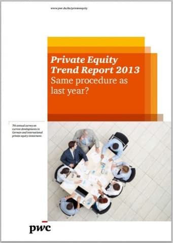 Private Equity Trend Report 2013 - Same procedure as last year?