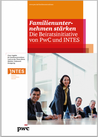 Familienunternehmen stärken, Die Beiratsinitiative von PwC und INTES