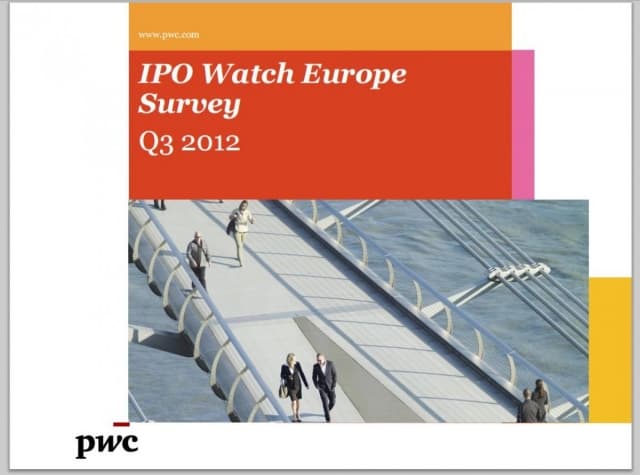 IPO Watch Europe Survey - Q3 2012